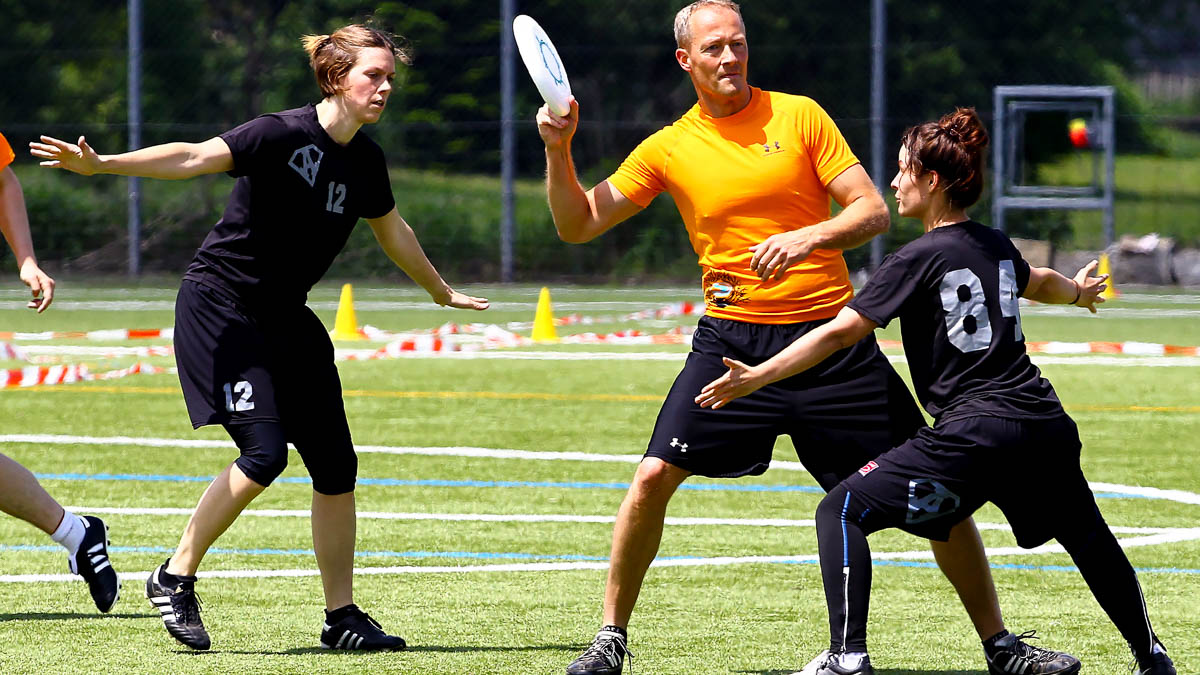 An United Ultimate League frisbee tournament